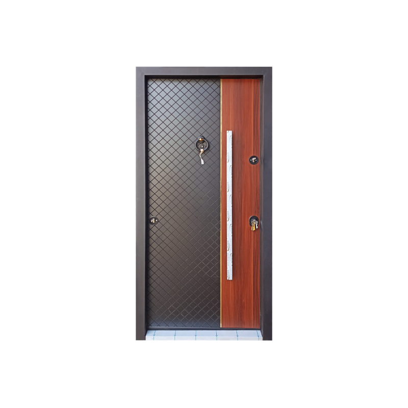 Turkish Steel Door Italian-Chrome Design Code 284