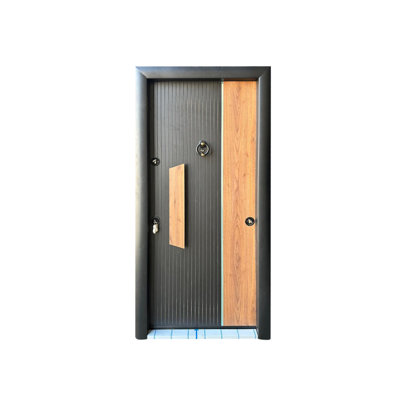 Turkish Steel Door Italian-Chrome Design Code 255