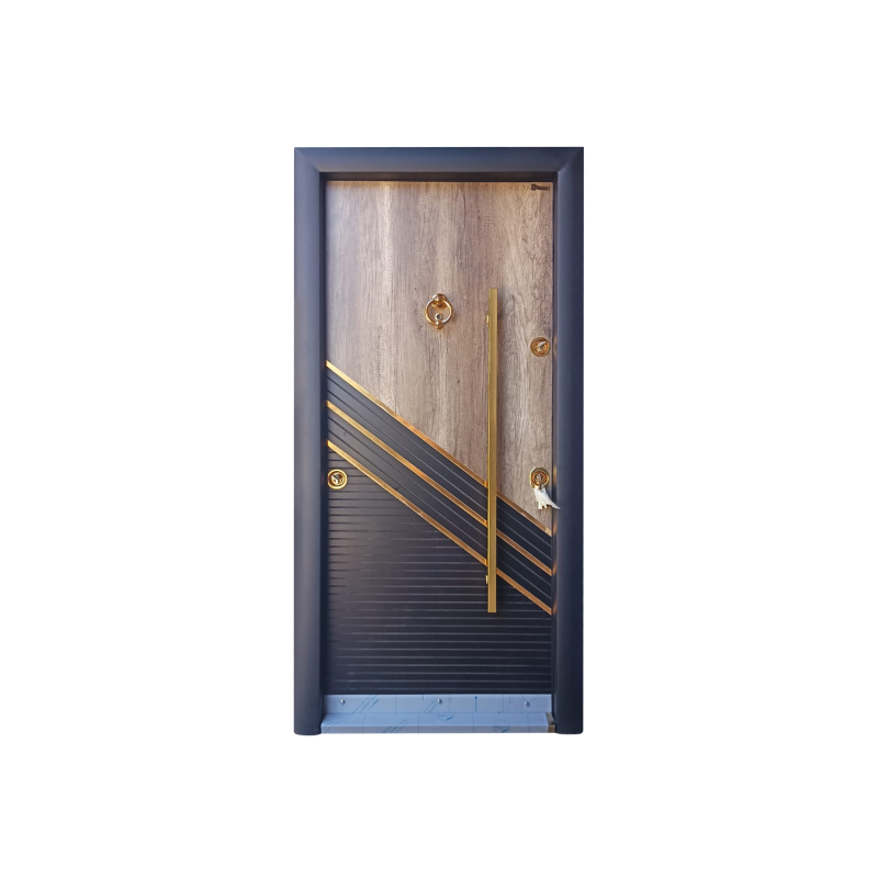 Turkish Steel Door Italian-Chrome Design Code 304